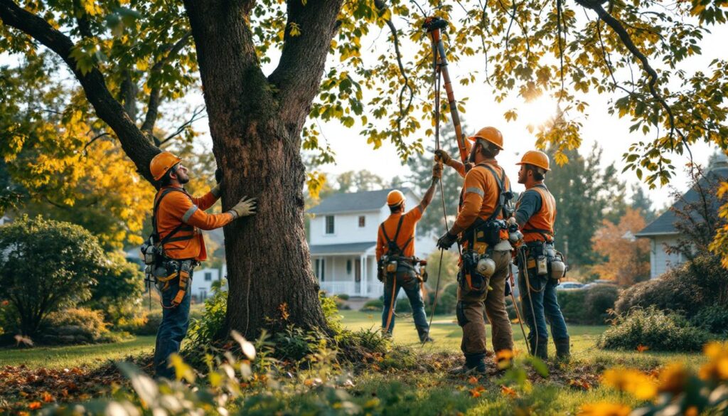 Professional arborist